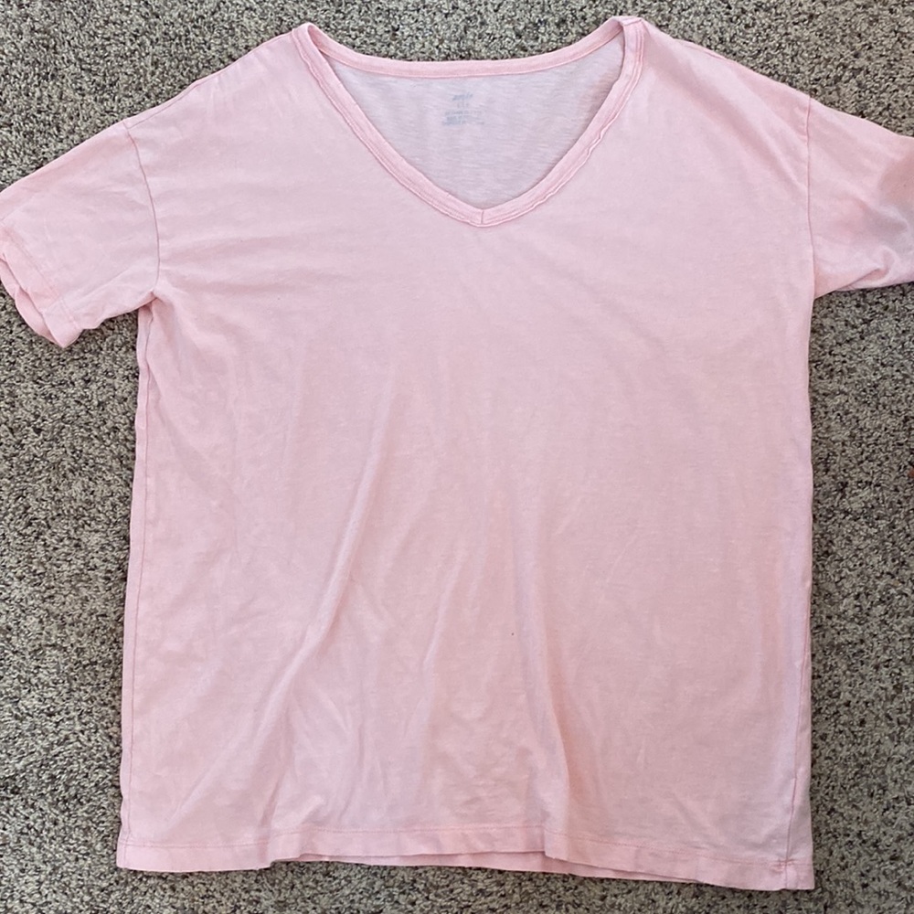 Aerie pink v-neck top